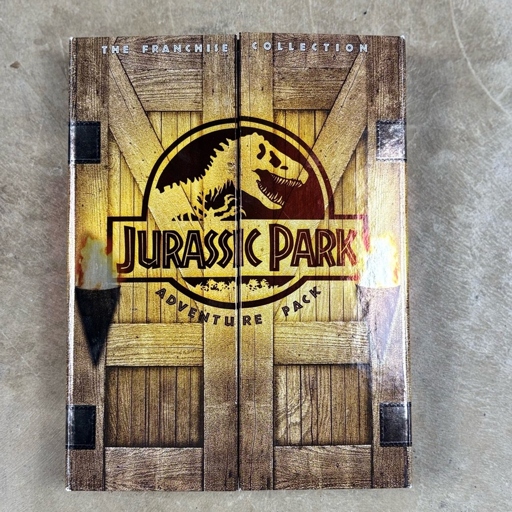 Jurassic Park Adventure Pack The Franchise Collection 3 Disc Set DVD